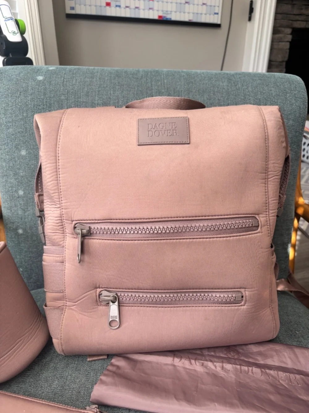 Dagne Dover Large Indi Diaper Bag in Dune